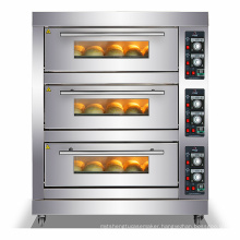 electric 3deck 3 tray mechanical panel steam function electric oven baking machine baking oven cake electric oven pizza